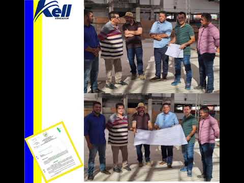 AÇAILÂNDIA – VEREADOR KELL E PREFEITO ALUÍSIO SILVA VISITAM OBRA DO MERCADO MUNICIPAL 