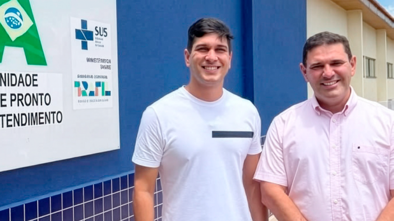 PREFEITO DR. BENJAMIM DE OLIVEIRA VISTORIA CONCLUSÃO DA UPA 24H EM COMPANHIA DO SECRETÁRIO DE ESTADO DA SAÚDE DO MARANHÃO